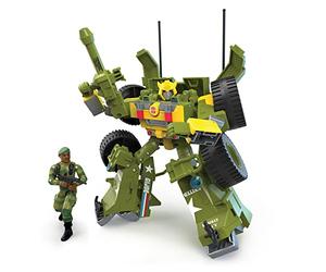 Transformers Generations Collaborative: G.I. Joe Mash-Up Bumblebee A.W.E. Striker & Lonzo Stalker Wilkinson Toys, a Partir de 8 años
