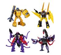 Transformers Generations Legacy Buzzworthy Bumblebee Action Figura 4-pack Creatu