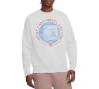 Transformers Generations Optimus Truck More Than Meets The Eye Sweatshirt, White Sudadera, Blanco, M Unisex Adulto