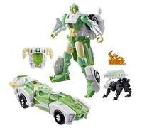 Transformers Generations War for Cybertron: Siege, Figuras Convertibles Deluxe Class WFC-S15 de 14 cm de Autobot Greenlight y Battle Masters Dazzlestrike, Juguetes Robot, A Partir de 8 años