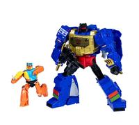 Transformers Hasbro Age of The Primes, G2 Grimlock + Wheelie, 2 Figuras de Acción para Coleccionar, Diversión y Acción, Dinosaurio de Juguete para Niños y Niñas a Partir de 8 años