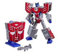 Transformers Icons Optimus Prime 6.75-Inch Voyager Class Action Figure that Conv