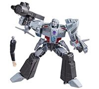 Transformers Juguetes EarthSpark - Figura Megatron Deluxe Class - Juguete Robot de 12,5 cm - A Partir de 6 años