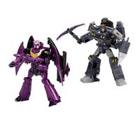 Transformers - Legacy Evolution - Pack Doble Humble Origins - Figuras de Senator Shockwave (17 cm) & Data Clerk Orion Pax (14 cm)