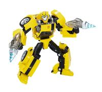 Transformers Legacy United, Deluxe Class, Animated Universe Bumblebee, Figura Convertible de 14 cm, A Partir de 8 años