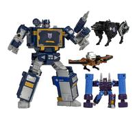 Transformers Legacy United, Voyager Class, G1 Universe Soundwave, Figura Convertible de 17,5 cm, A Partir de 8 años