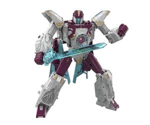 Transformers Legacy United Voyager Class, Vector Prime (Universo Cybertron), Figura de acción Convertible, a Partir de 17,5 cm, a Partir de 8 años