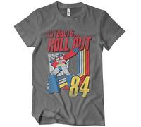 Transformers Licenciado Oficialmente Autobots - Roll out Hombres Camiseta (Gris Oscuro), Medium