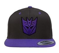 Transformers Licenciado Oficialmente Decepticon 3D Patch Premium Snapback Cap