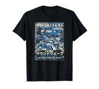Transformers Metal Fest Soundwave Comic Style Poster Camiseta