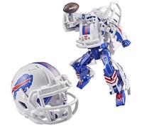 Transformers NFL, Buffalo Bills Blizz-Herd, Figura Robot de 14 cm Que se Convierte en Casco, Juguetes coleccionables de fútbol Americano, A Partir de 8 años