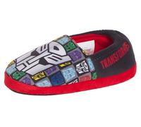 Transformers Pantuflas para niños Optimus Prime House zapatos cálidos sin cordones para regalo, multicolor, 34 EU