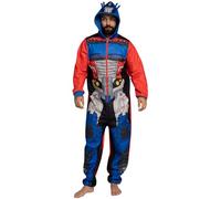 Transformers Pijama Mono Hombre | Pijama Hombre Invierno Divertido | Optimus Prime Pijamas Hombre | Pijamas Hombre Divertido | Multicolor L