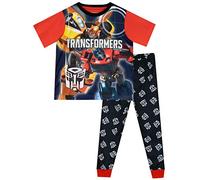Transformers Pijamas de Manga Corta para niños Bumblebee Optimus Prime Multicolor 5-6 Años