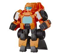 Transformers Playskool Heroes Rescate Bots Academy Wedge El robot de juguete convertido de construccin Figura de accin coleccionable de 6 pulga