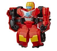 Transformers Playskool Heroes Rescue Bots Academy Hot Shot Convertendo Toy Robot da 6 pollici da 6 pollici giocattolo di figura d'azione per bambini