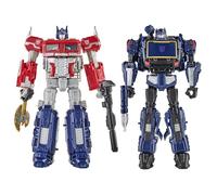 Transformers: Reactivate Optimus Prime and Soundwave - Paquete de 2 figuras de acción de conversión de 6.5 pulgadas, inspiradas en videojuegos, más de 8 años