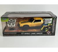 Jada Toys Transformers Bumblebee Auto (T7) - 1977 Chevrolet Camaro de Transformers 7: El Ascenso de Las Bestias, Modelo de Coche a Partir de 8 años con Moneda Coleccionable, 1:24, 20 cm, Amarillo