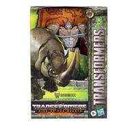 Transformers Rise of the Beasts Voyager Class Rhinox Figura de acción