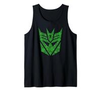 Transformers St Patrick's Day Decepticon Shamrock Camiseta sin Mangas