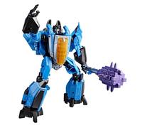 Hasbro Figura de acción Thundercracker – Transformers Guerra por Cybertron Clase Viajero