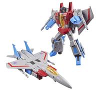 Transformers Studio Series, Colección MTMTE, película, Starscream, Figura Convertible Clase Viajero de 17 cm, Juguetes Robots para niños a Partir de 8 años