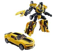 Transformers Studio Series, extinción, Bumblebee, Figura Convertible Deluxe Class de 12,5 cm, Robots de Juguete, A Partir de 8 años