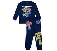 Transformers Suéter Y Pantalón Chándal Niño | Optimus Prime Conjuntos Para Niño | Azul 6-7 Años