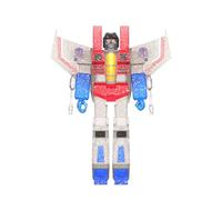 Super7 Transformers Ghost of Starscream (Purpurina translúcida) - Figura de acción de Transformers de 3.75 Pulgadas, coleccionables clásicos de Dibujos Animados y Juguetes Retro
