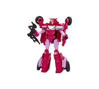 Transformers Toys EarthSpark Warrior Class Elita-1 Figura de acción, 5 Pulgadas, Juguetes Robot para niños a Partir de 6 años