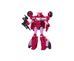 TRANSFORMERS Toys EarthSpark Warrior Class Elita-1 Figura de acción, 5 Pulgadas, Juguetes Robot para niños a Partir de 6 años