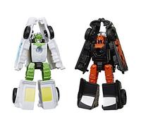 Transformers Toys Generations War for Cybertron: Earthrise Micromaster WFC-E3 Hot Rod Patrol - Paquete de 2 - Niños de 8 años en adelante, 1.5 Pulgadas