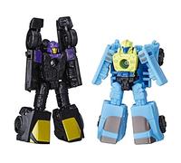Transformers Toys Generations War for Cybertron: Siege Micromaster WFC-S32 Decepticon Sports Car Patrol - Paquete de 2 - Adultos y niños a partir de 8 años, 1.5 pulgadas