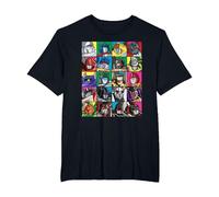 Transformers Transformer Squares Camiseta, Hombre Tallas Grandes, Negro, 4X Alto