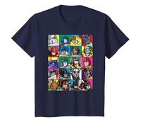 Transformers Transformer Squares Camiseta, Niños, Azul Marino, 4 años