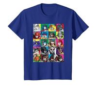 Transformers Transformer Squares Camiseta, Niños, Azul Real, 4 años
