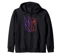 Transformers: War For Cybertron Holographic Split Logo Sudadera con Capucha