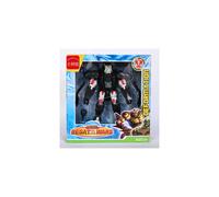 (transformers01)Tomy Beast Machines Transformers Beast Wars Optimal Megatron Tigatron Variante de metal