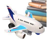 Transforming Airplane Robot Toy - Smart Interactive 2-in-1 Electric Airplane-to-Robot with Lights and Music, Omnidirectional Movement, Educational Model Toy for Kids, Perfect for Boys, Girls, Birthday