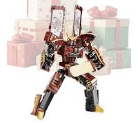 Transforming Robot Ice Cream - Divertida Figura De Acción De Juguete Transformador, Juguete Educativo Para Niños, Regalo De Cumpleaños Y Navidad Para Niños Y Niñas | Artículos Varios Únicos (19 Cm)