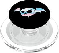 Transgender Bat Vampire Skull Trans Pride Goth Halloween PopSockets PopGrip para MagSafe