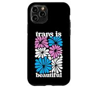 Transgender Floral Retro Flowers Trans Pride Colors Boho Carcasa para iPhone 11 Pro