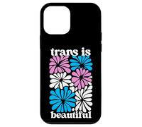 Transgender Floral Retro Flowers Trans Pride Colors Boho Carcasa para iPhone 12 Mini