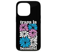 Transgender Floral Retro Flowers Trans Pride Colors Boho Carcasa para iPhone 13 Pro