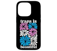 Transgender Floral Retro Flowers Trans Pride Colors Boho Carcasa para iPhone 14 Pro