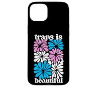 Transgender Floral Retro Flowers Trans Pride Colors Boho Carcasa para iPhone 15 Plus