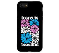 Transgender Floral Retro Flowers Trans Pride Colors Boho Carcasa para iPhone SE (2020) / 7/8