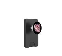 Transgender Japanese Dragon Trans Pride Flag Colors Floral PopSockets PopWallet para MagSafe
