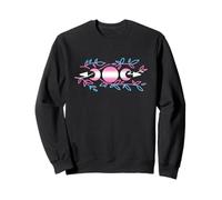 Transgender Moons Wiccan Pagan Trans Pride Flag Boho Witchy Sudadera