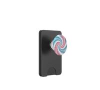 Transgender Swirls Dots Trans Pride Colors Blue White Pink PopSockets PopWallet para MagSafe